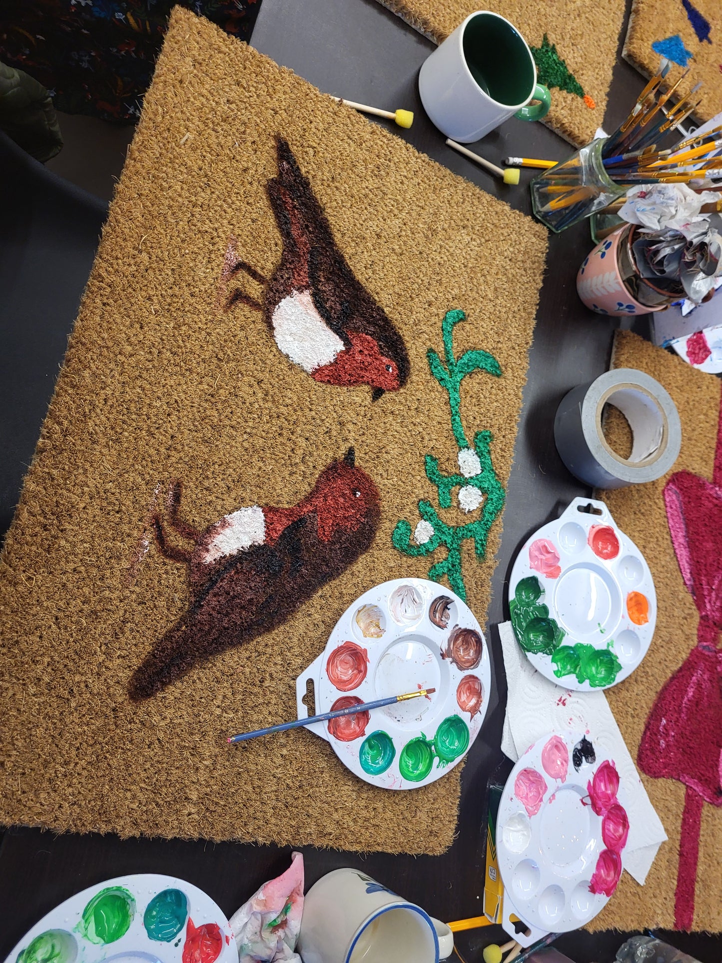 2025 CHRISTMAS PAINTED DOORMAT // SUN 7TH DECEMBER